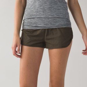 lululemon athletica green  Athletic Shorts